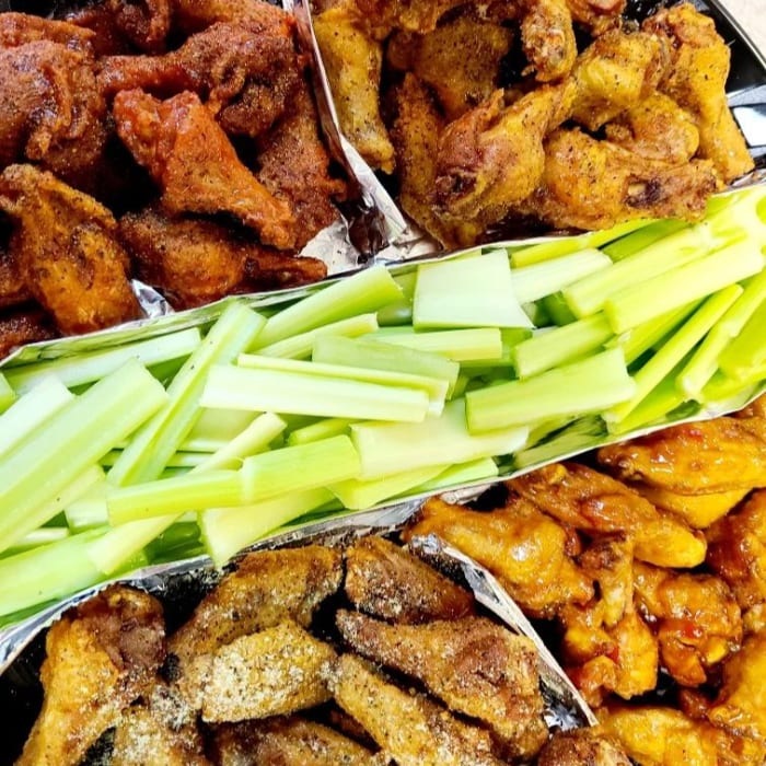 Buffalo Chicken Wings (50 Pieces).