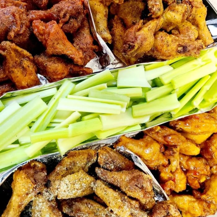 Buffalo Chicken Wings (150 Pieces).