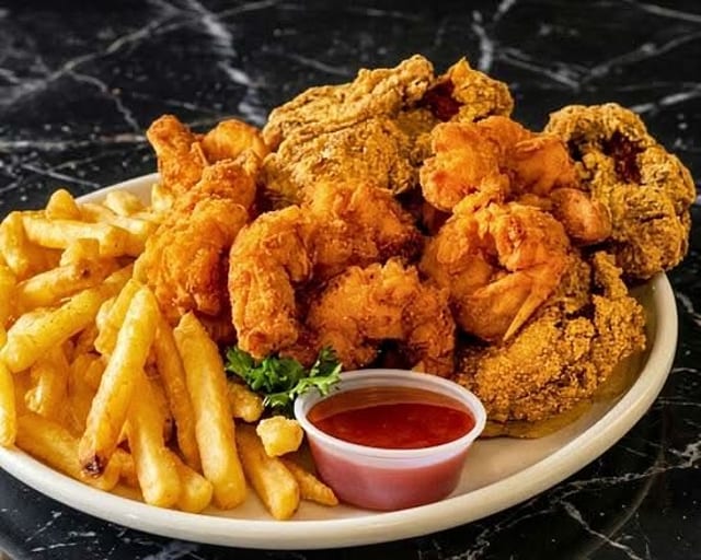 Wings & Fish.