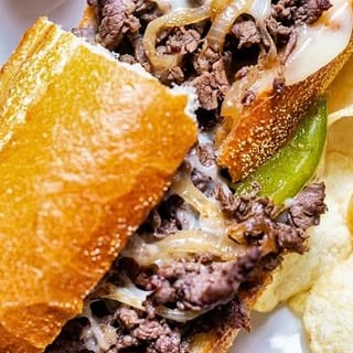 Steak & Cheese Philly Sandwich