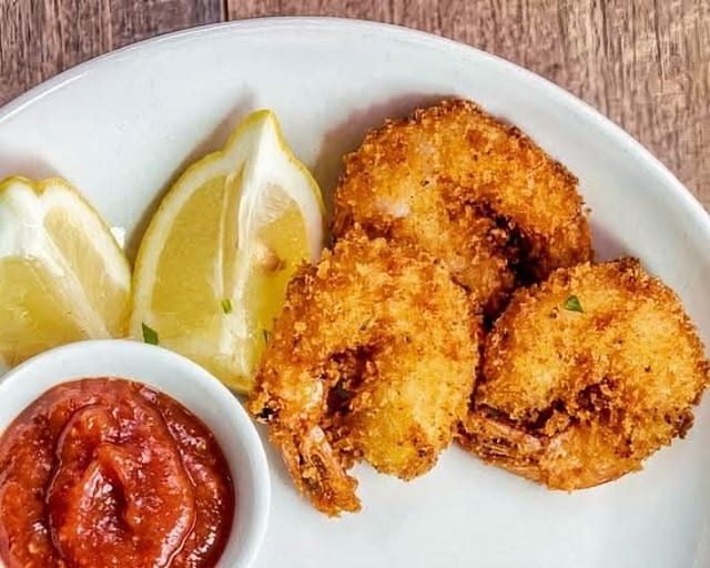 Breaded Shrimp Platter.